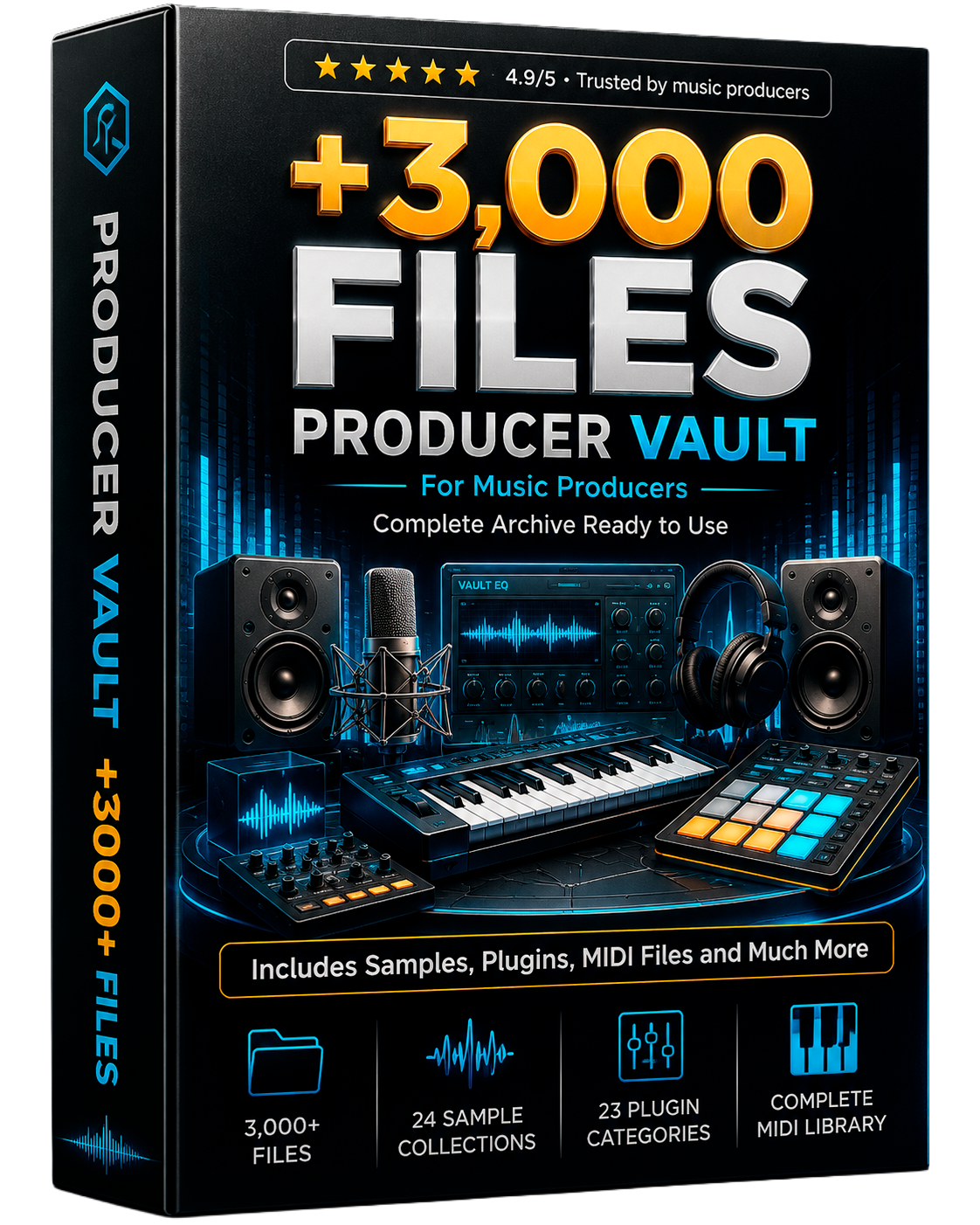 +3,000 Files for Music Production